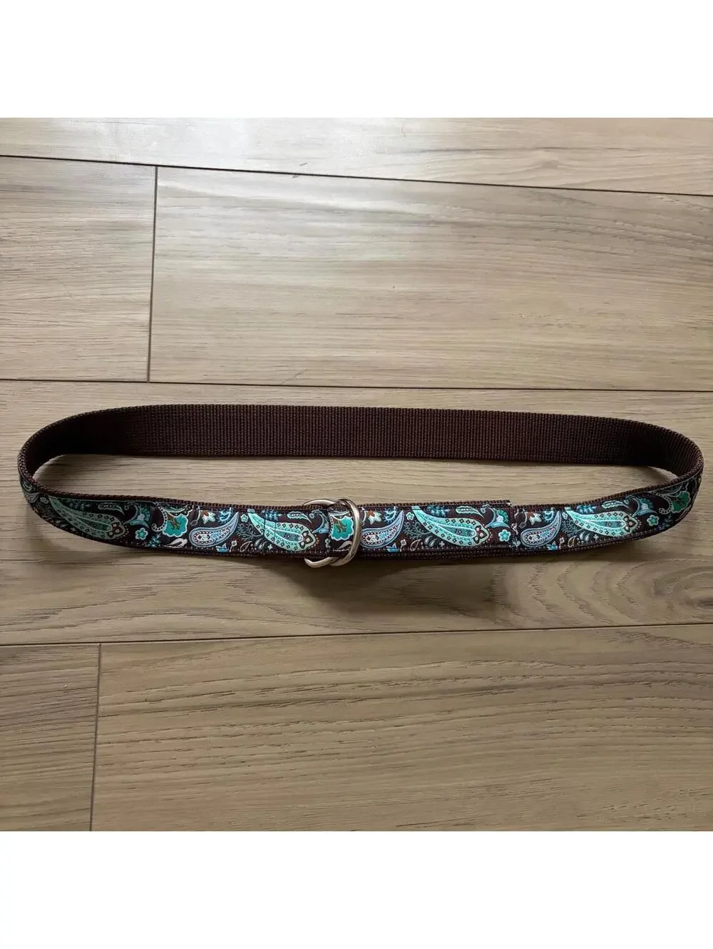 Y2K TWEE PAISLEY BELT